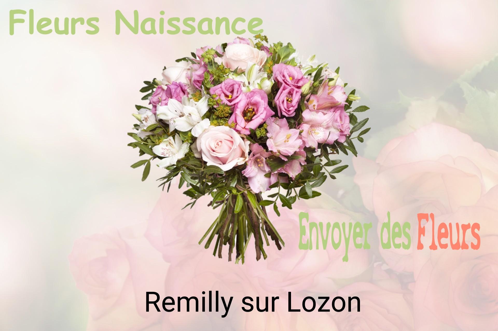 Bouquet de fleurs de naissance livré à Remilly-sur-Lozon