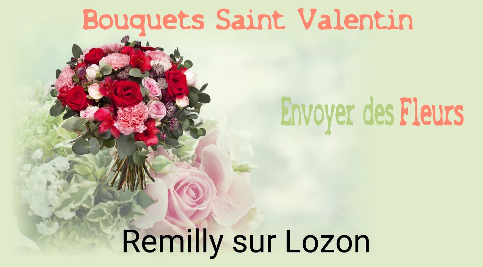 Roses de Saint-Valentin livrées à Remilly-sur-Lozon